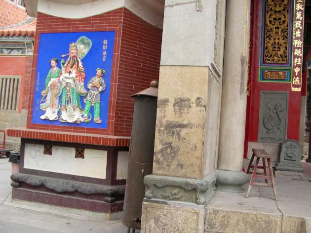 大天后宮の入口左側部分